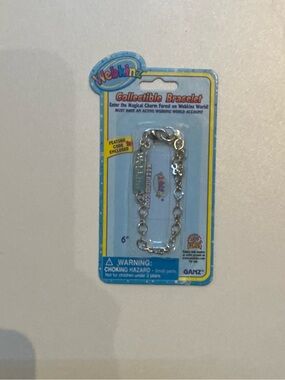 Webkinz Collectible 6” Bracelet NEW with Unused Sealed Code